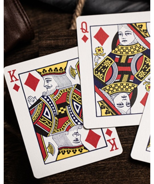 Jerrys Nugget Atomic Red Marked Monotone Playing Cards