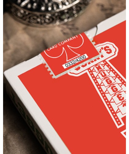 Jerrys Nugget Atomic Red Marked Monotone Playing Cards