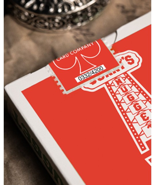 Jerrys Nugget Atomic Red Marked Monotone Playing Cards