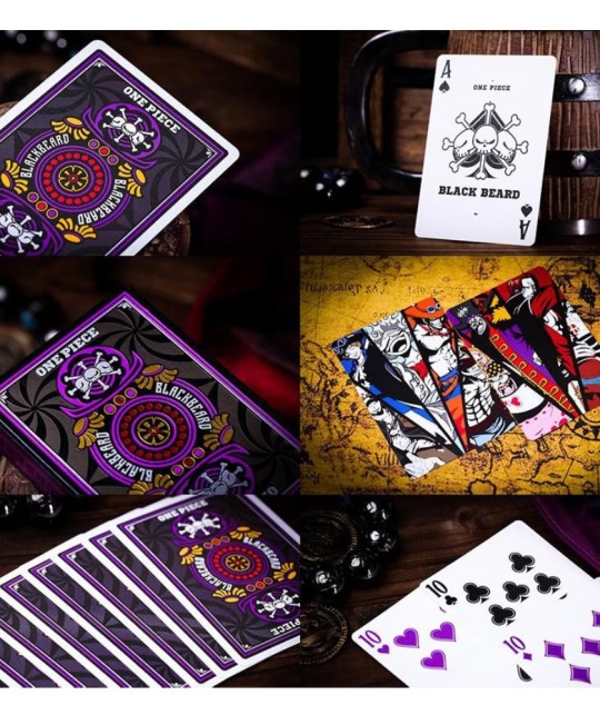 Blackbeard One Piece Playing Cards