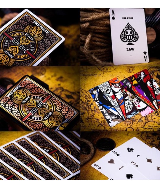 Law One Piece Playing Cards