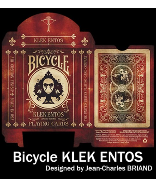 Bicycle Klek Entos Red Marked Carti de Joc