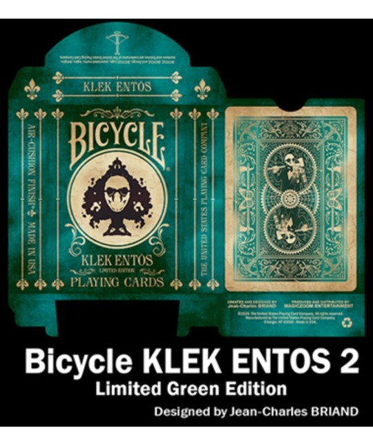 Bicycle Klek Entos Green Marked Carti de Joc