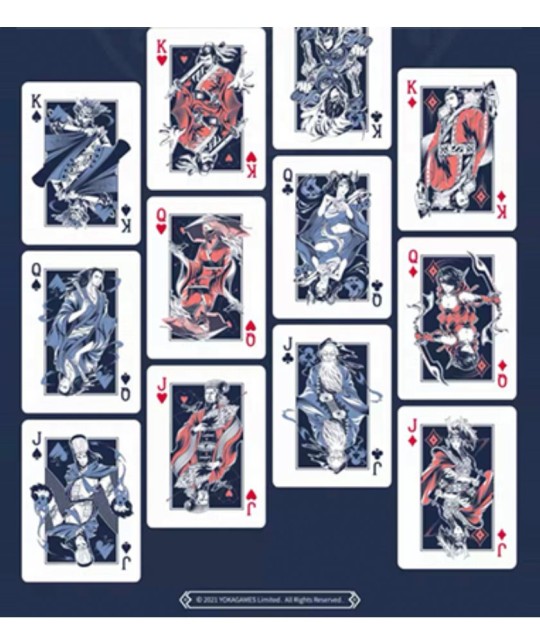 Warriors Of Three Kingdoms (Blue) Carti de Joc