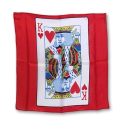 Silk 18 inch King of Hearts Card from Magic by Gosh