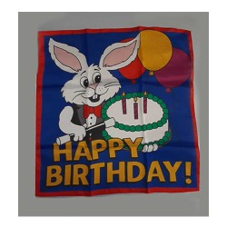Happy Birthday Silk (18 in) by Ginn and Goshman