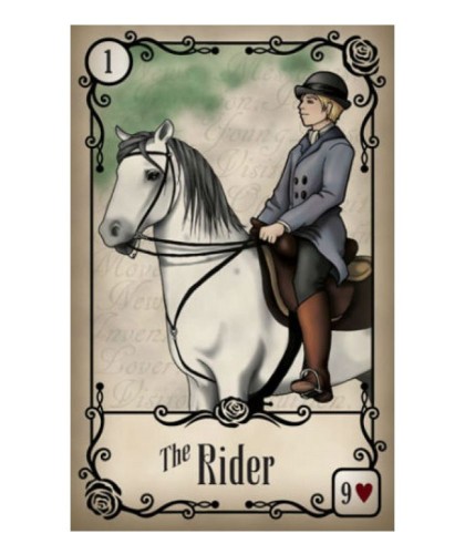 UNDER THE ROSES LENORMAND TAROT CARDS