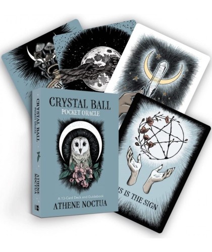 CRYSTAL BALL POCKET ORACLE CARDS