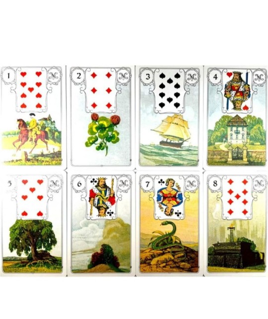 BLUE OWL PREMIUM EDITON CARDS MILLE LENORMAND