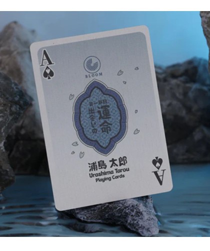 Urashima Tarou Blue Origami Playing Cards