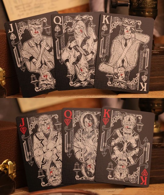 Jack the Ripper & Sherlock Holmes Stalemate Edition Playing Cards