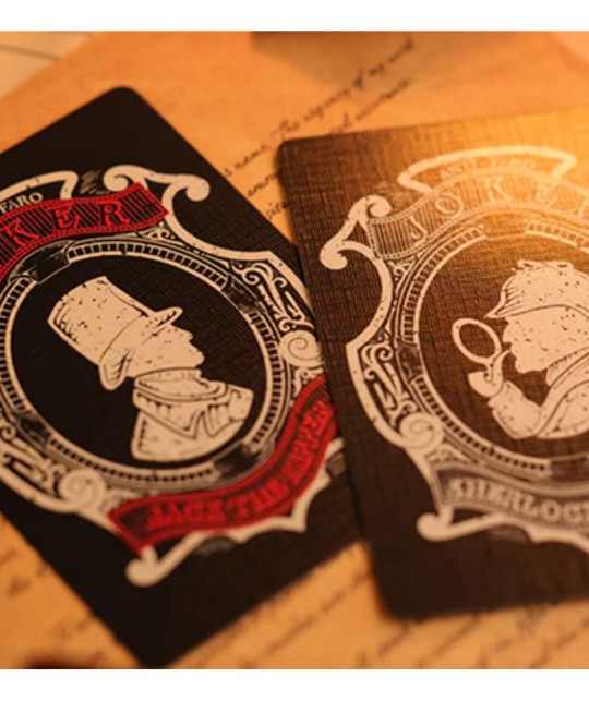 Jack the Ripper & Sherlock Holmes Stalemate Edition Playing Cards