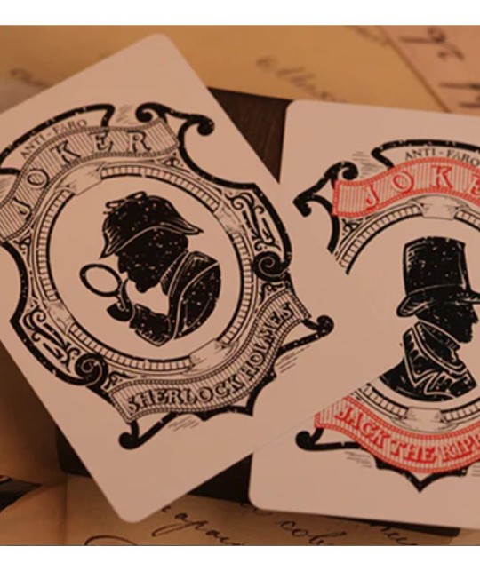 Jack the Ripper & Sherlock Holmes Skewer Edition Playing Cards