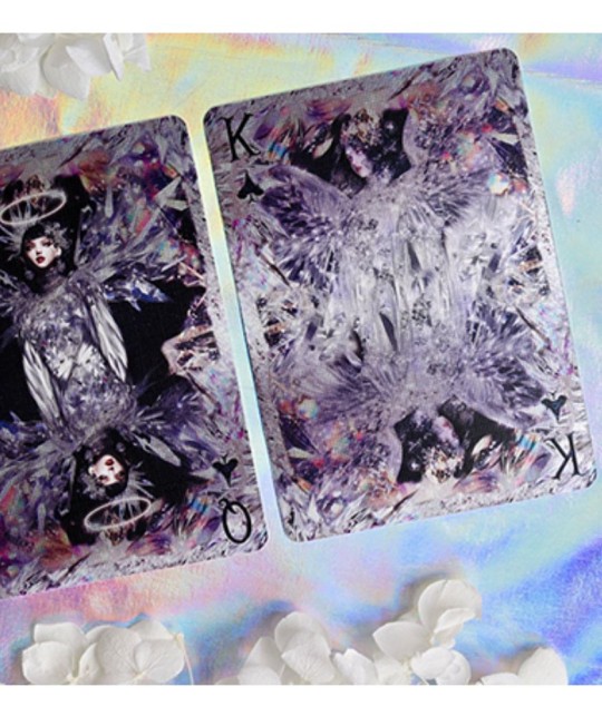 Crystal playing cards by Evokad