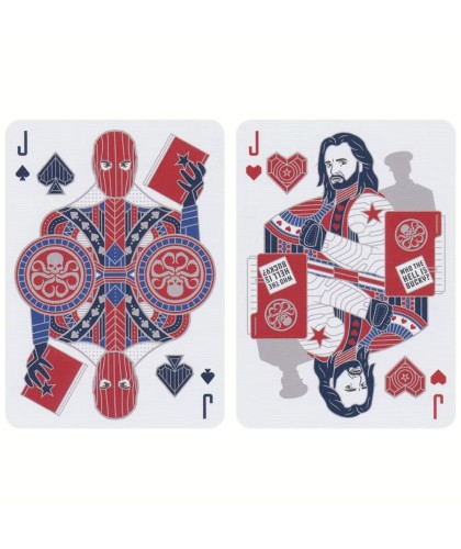 Captain America Carti de Joc by theory11