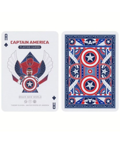 Captain America Carti de Joc by theory11