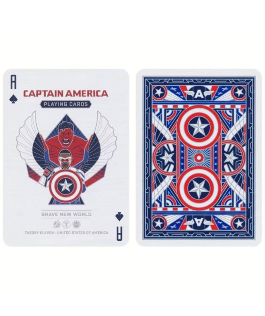 Captain America Carti de Joc by theory11