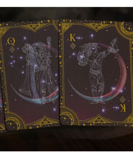 Warriors of the Stars Zodiac Playing Cards Morning Sun