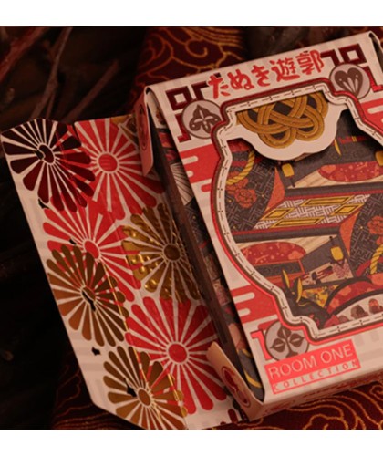 Tanuki Yukaku Hanafuda Carti de Joc