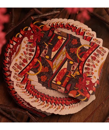 Tanuki Yukaku Hanafuda Carti de Joc