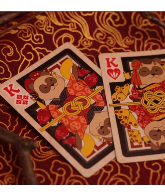 Tanuki Yukaku Hanafuda Carti de Joc