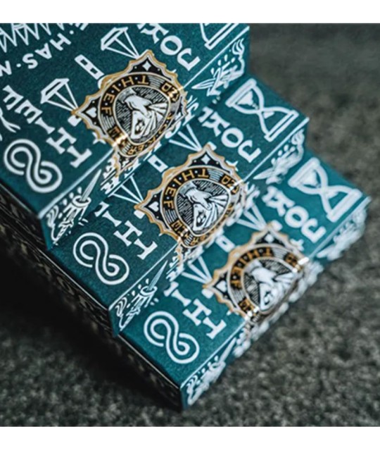 JT Crown Blue Playing Cards by Joker and the Thief