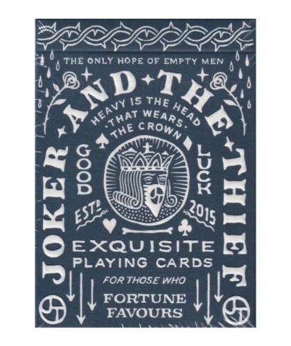 JT Crown Blue Playing Cards by Joker and the Thief