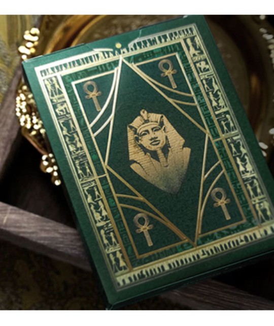 Egypt Mythology Black Edition Green Nile Playing Cards