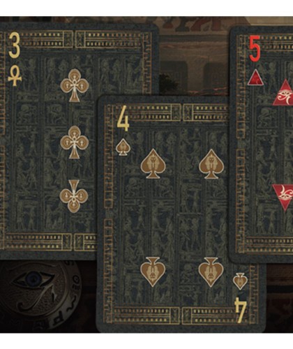 Egypt Mythology Black Edition Green Nile Playing Cards