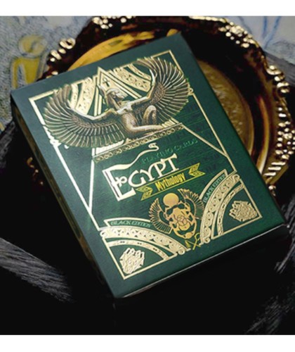 Egypt Mythology Black Edition Green Nile Playing Cards