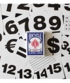 Bicycle Special NUMBERS Blue Carti de Joc