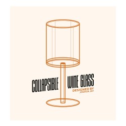 Collapsible Wine Glass by Joshua Jay