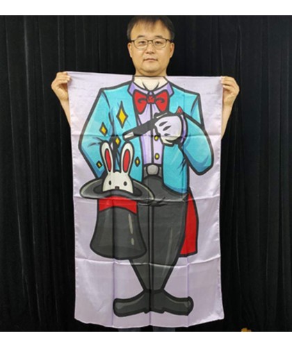 Character Silk (Magician) 35 X 43 by JL Magic