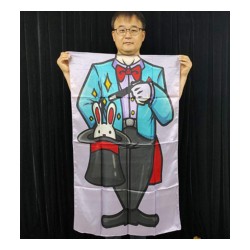 Character Silk (Magician) 35 X 43 by JL Magic