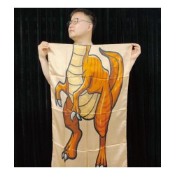 Character Silk (Dinosaur) 35 X 43 by JL Magic