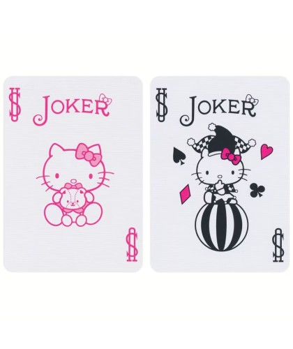 Bicycle Hello Kitty Black Pink Carti de Joc