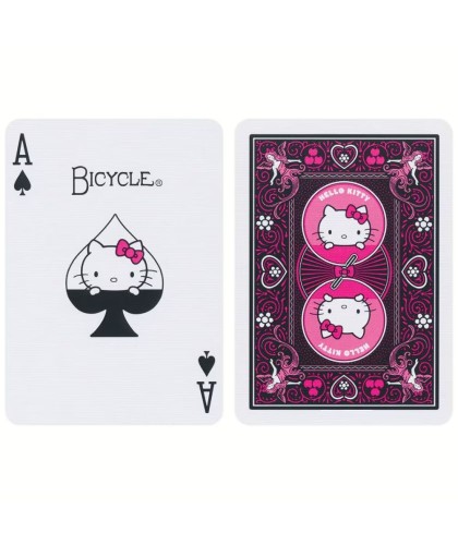 Bicycle Hello Kitty Black Pink Carti de Joc