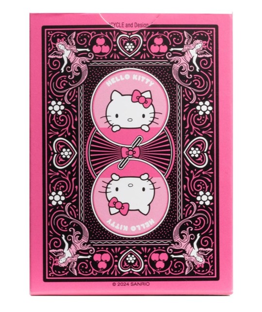Bicycle Hello Kitty Black Pink Carti de Joc