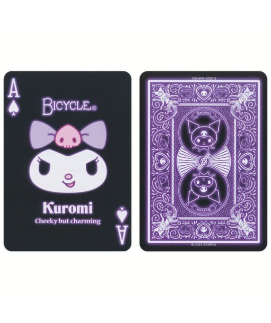 Bicycle Kuromi Carti de Joc