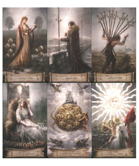 HEAVEN AND EARTH TAROT KIT CARDS