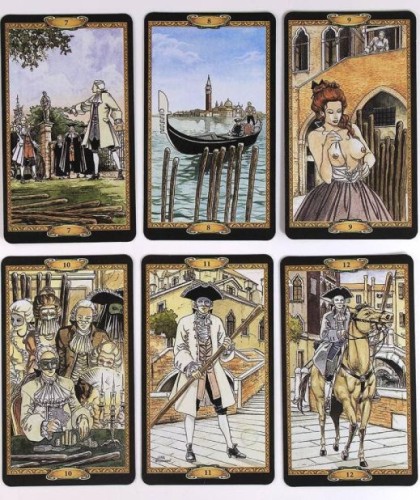 RAIMONDO LUCA TAROT OF CASANOVA CARDS