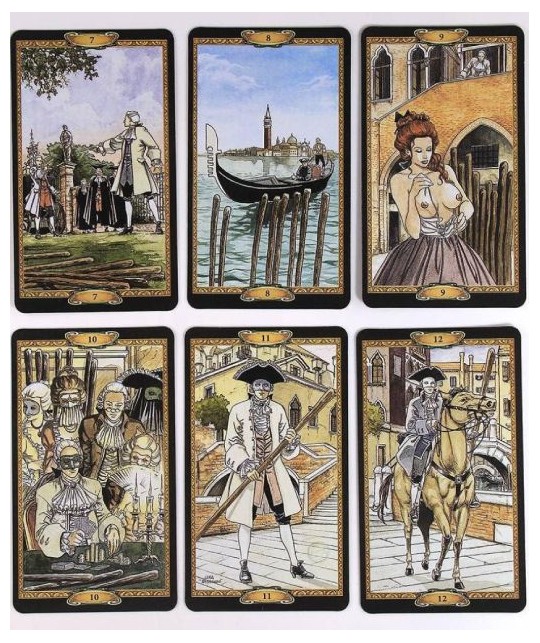 RAIMONDO LUCA TAROT OF CASANOVA CARDS