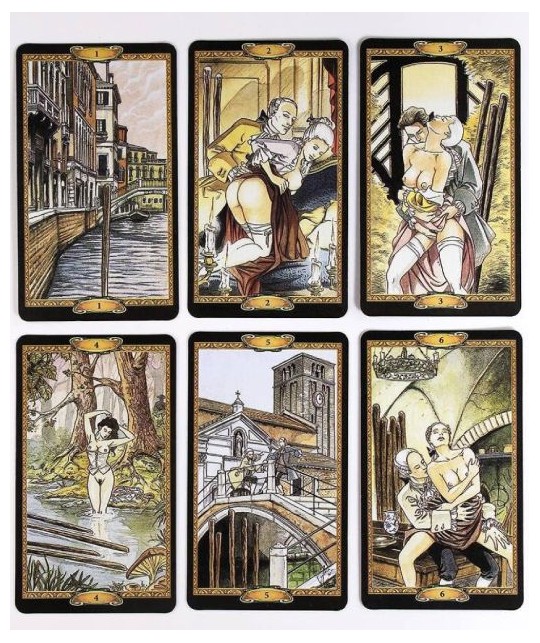 RAIMONDO LUCA TAROT OF CASANOVA CARDS