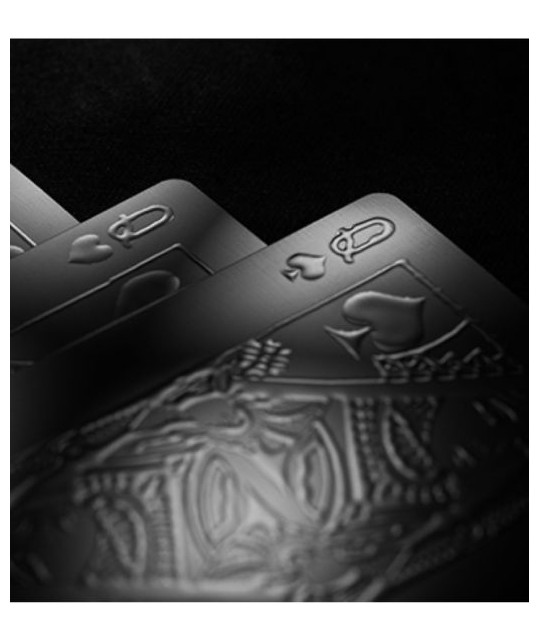 Aqua Black Invisible Playing Cards by MPC Aqua Black Invisible Playing Cards by MPC