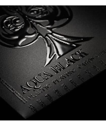 Aqua Black Invisible Playing Cards by MPC