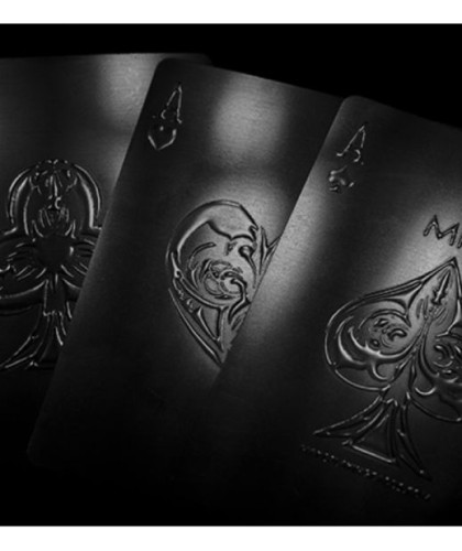 Aqua Black Invisible Playing Cards by MPC