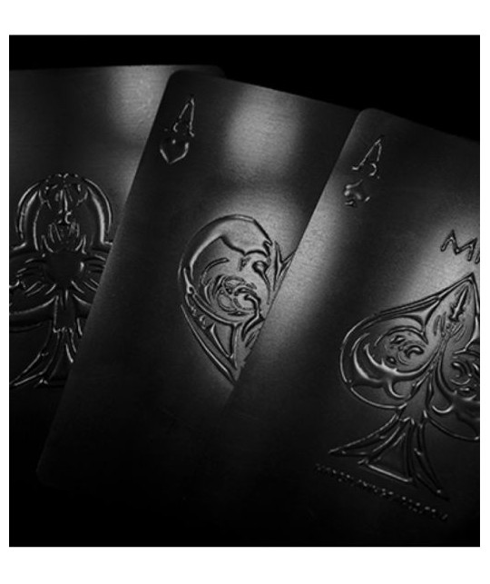 Aqua Black Invisible Playing Cards by MPC Aqua Black Invisible Playing Cards by MPC