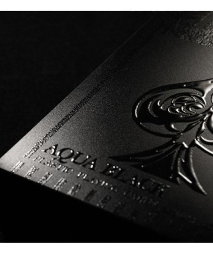 Aqua Black Invisible Playing Cards by MPC