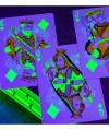 Bicycle Neon Rider Back Green-Glo Deck Playing Cards