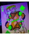 Bicycle Neon Rider Back Green-Glo Deck Playing Cards